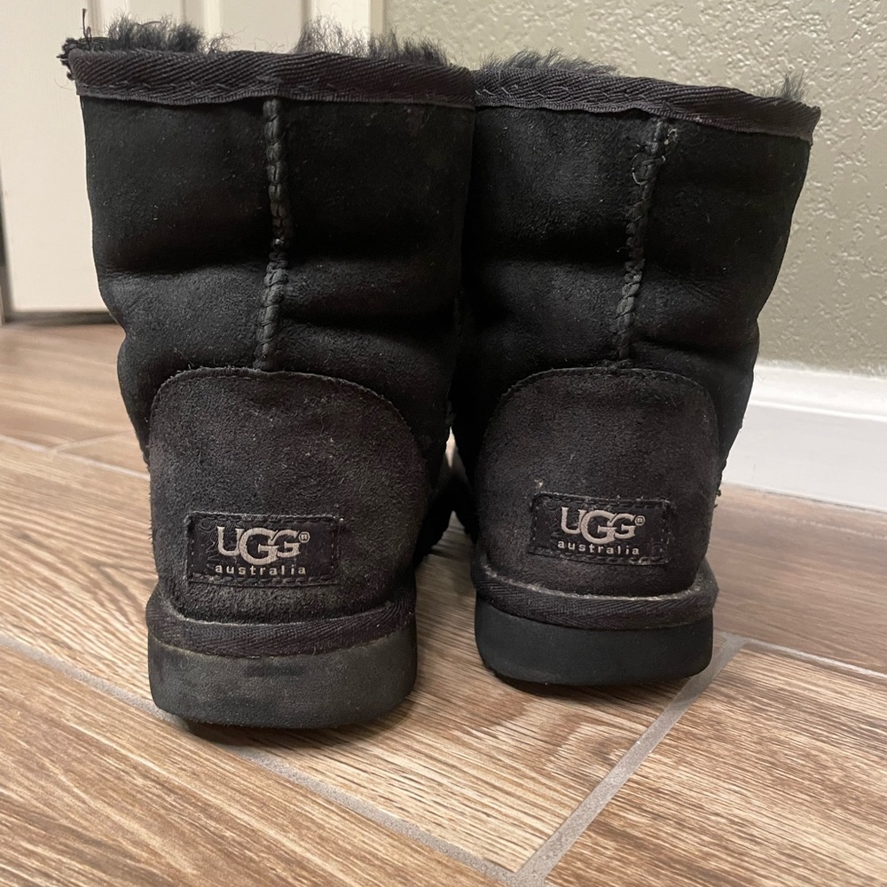 Black UGG boots